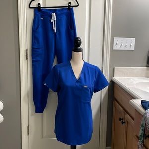 Figs scrubs winning blue